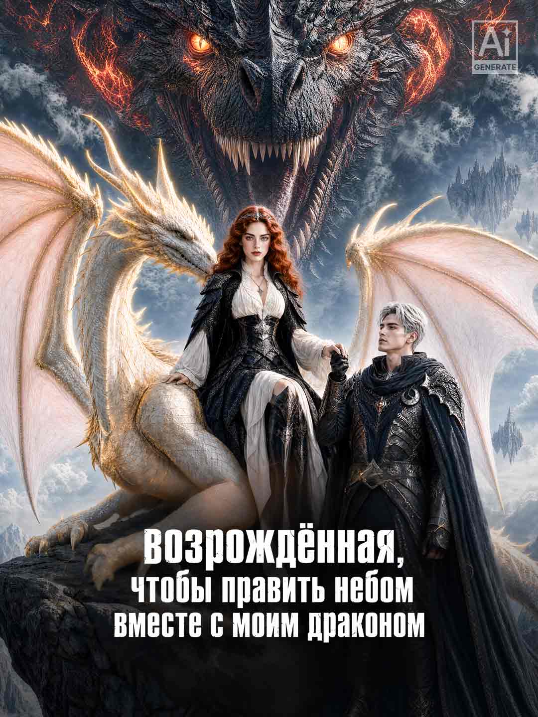 (Дубляж) Возрождённая, чтобы править небом вместе с моим драконом